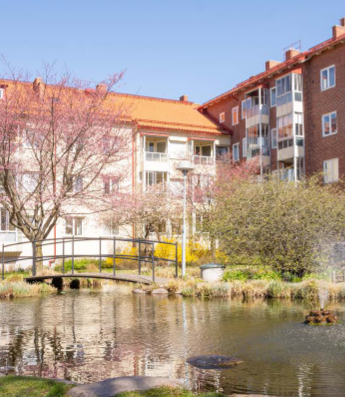 Quartier Augustenborg. Malmö. Suède