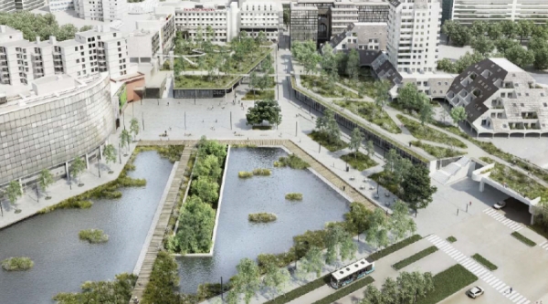 AMO réalisation d’une charte chantier et de son suivi – Esplanade de la commune de Paris à Noisy-le-Grand (93)