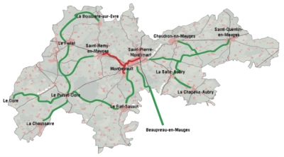 Schéma directeur des modes actifs de Montrevault-sur-Evre (49)